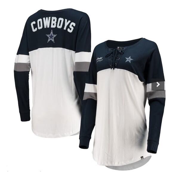 New Era Navy and White Short Sleeve Tee - Picture 11 of 12